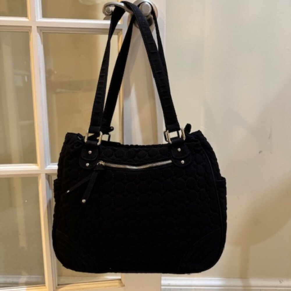Black Quilted Vera Bradley Bag